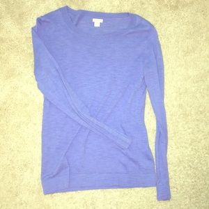 Light blue J Crew sweater